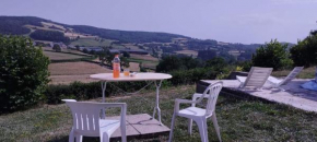 Panorama exceptionnel, piscine, lac de Pannecière, plage bonin